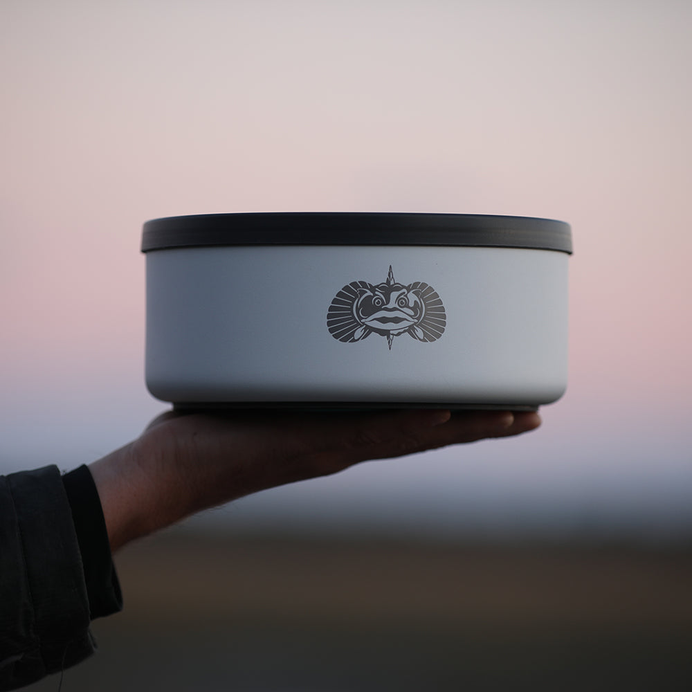 Non-Tipping Dog Bowl 2-pack - Toadfish - Smartgrip Tumblers