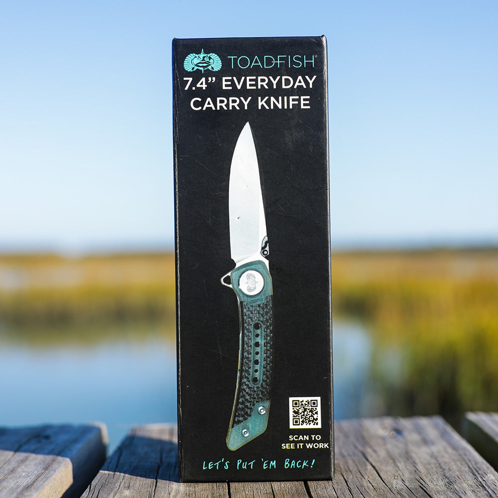 EDC 7'' Pocket Knife - Toadfish - Kitchen Tools & Utensils