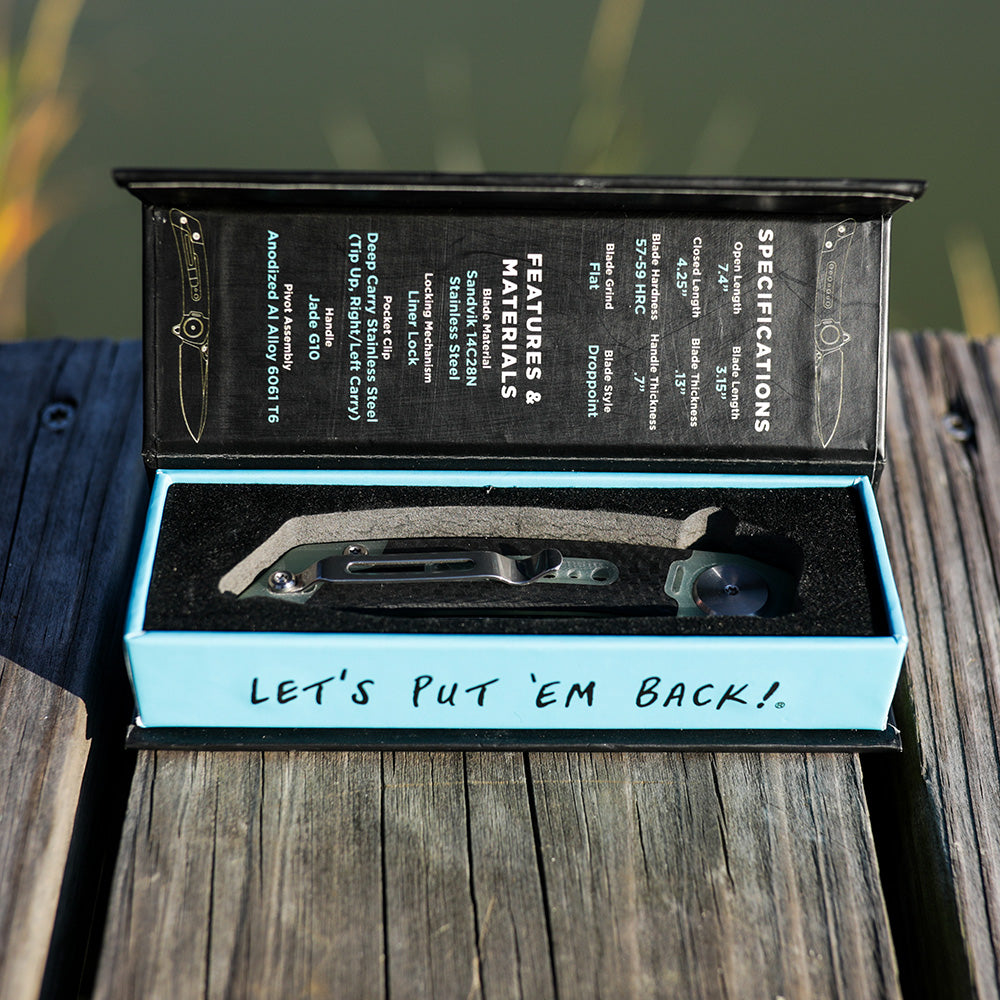 EDC 7'' Pocket Knife - Toadfish - Kitchen Tools & Utensils