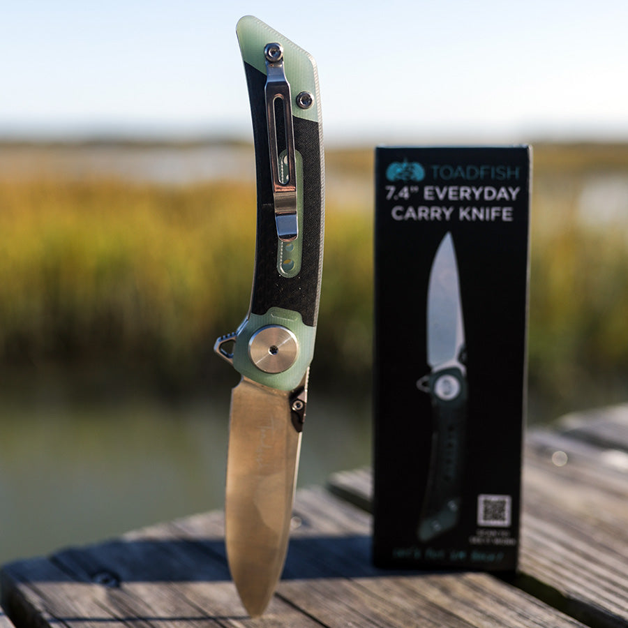 EDC 7'' Pocket Knife - Toadfish - Kitchen Tools & Utensils