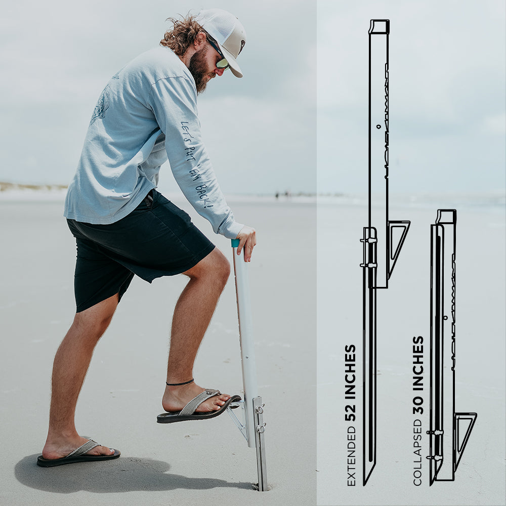 Stowaway Surf Spike - Toadfish - Fishing Rods