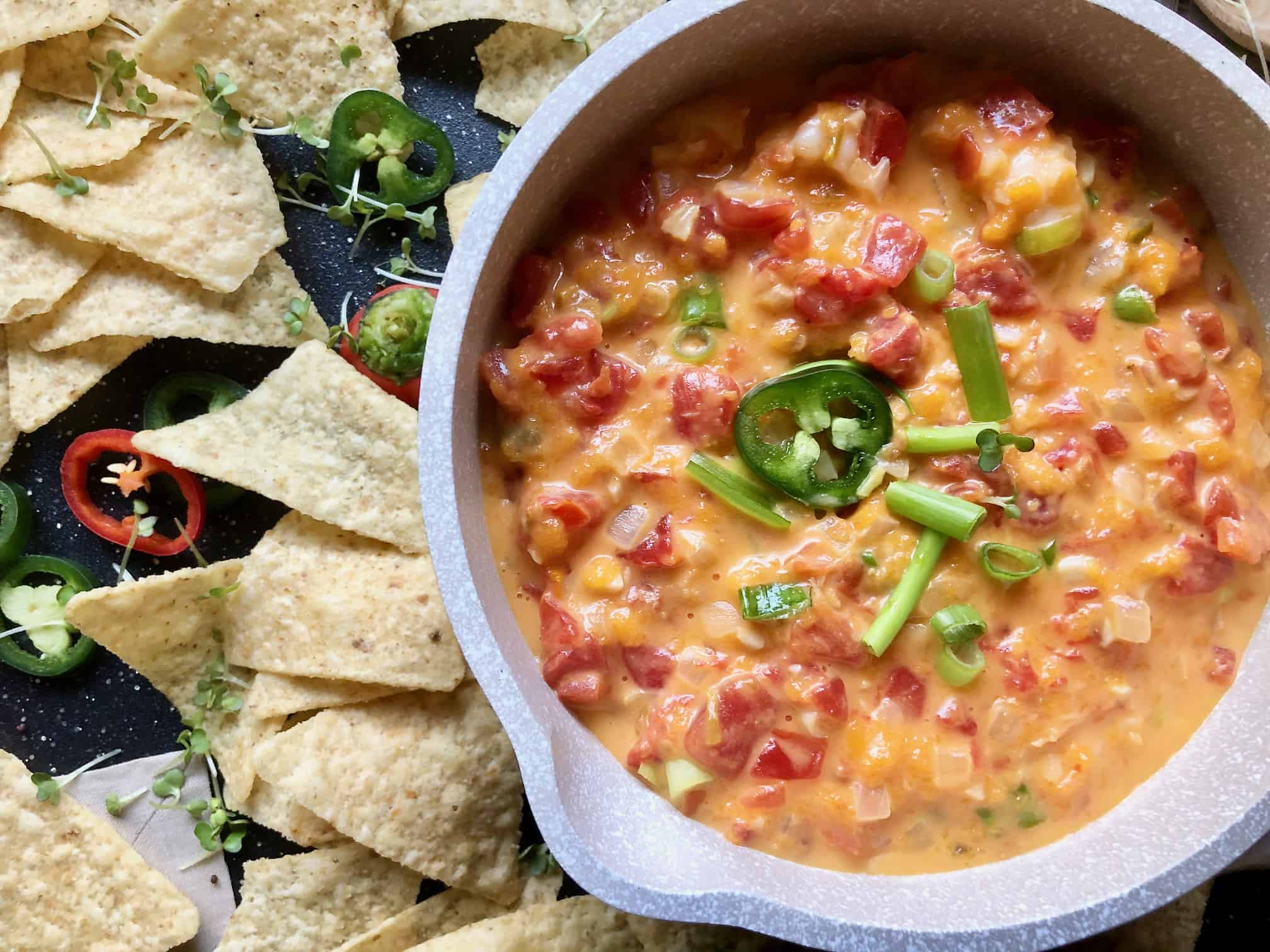 Shrimp & Jalapeño Queso Dip