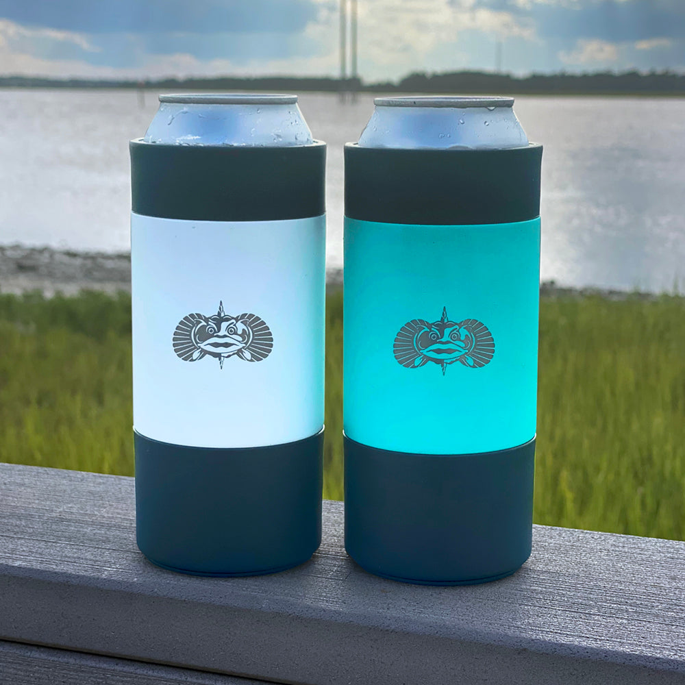 Non-Tipping 16oz Tall Can Cooler Can Coolers Toadfish 