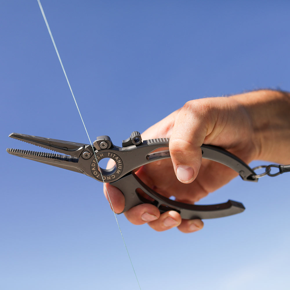 7.5" Titanium Pliers - Toadfish - Fishing Accessories