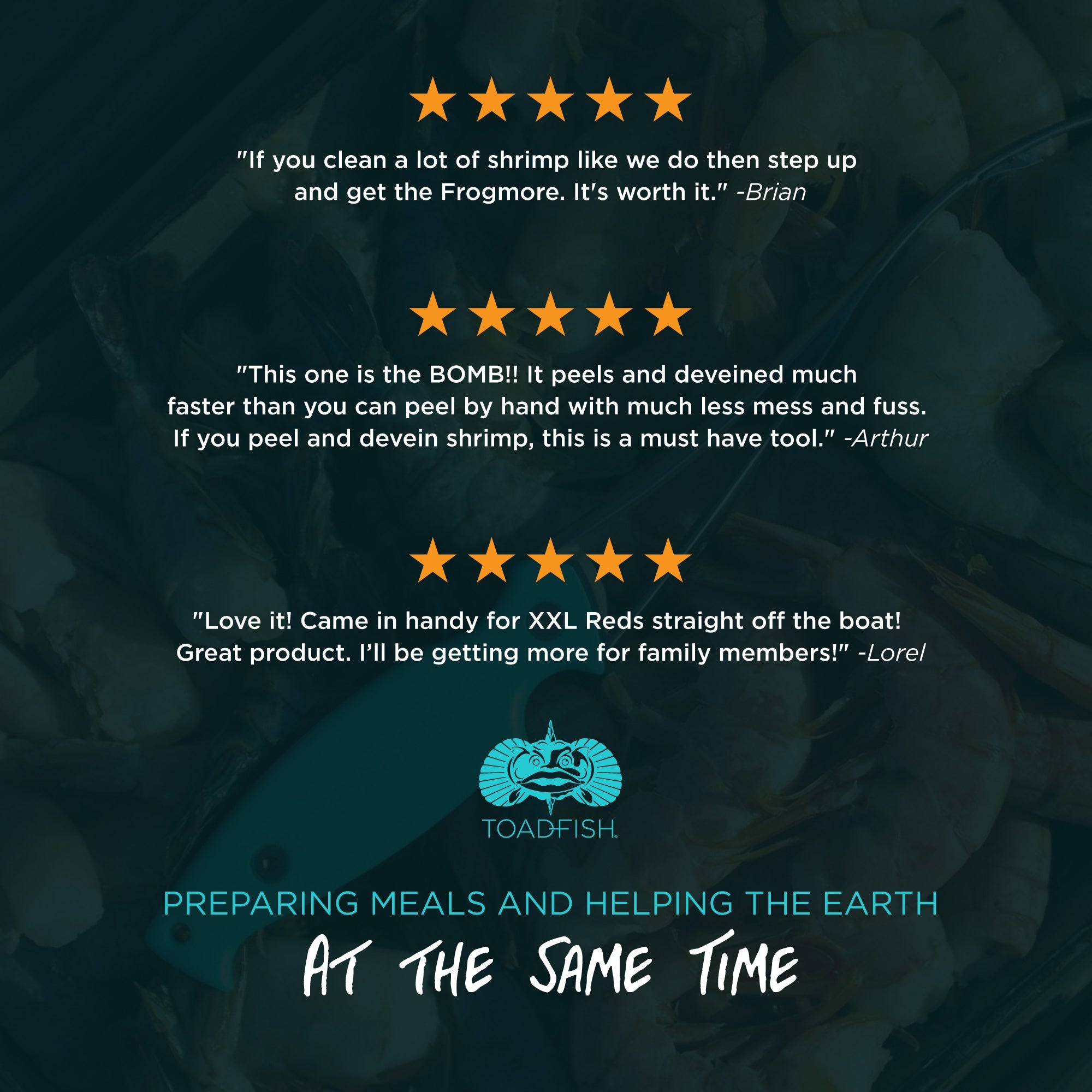 Shrimp Cleaner Kitchen Tools & Utensils Toadfish 