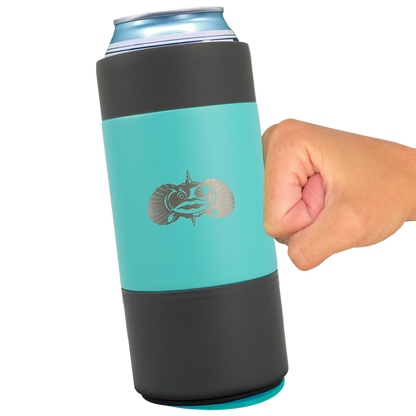 Non-Tipping 16oz Tall Can Cooler Can Coolers Toadfish 