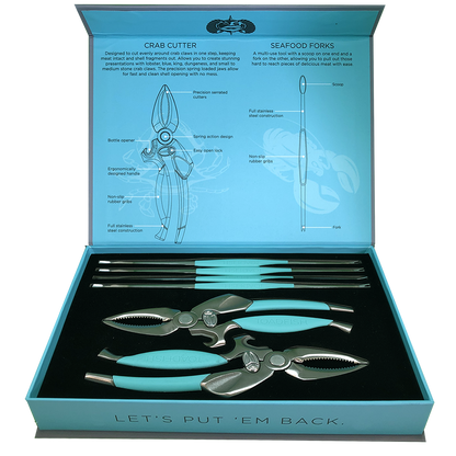 Crab & Lobster Tool Set - Toadfish - Kitchen Tools & Utensils
