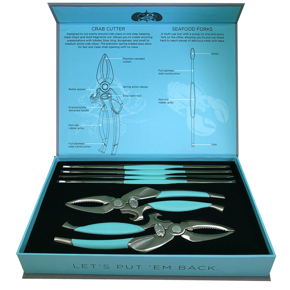 Crab & Lobster Tool Set - Toadfish - Kitchen Tools & Utensils