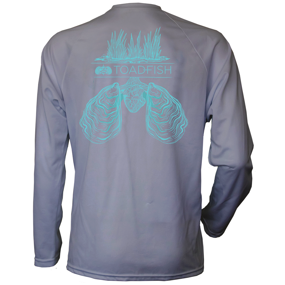 Eco-Active Long Sleeve Apparel Toadfish Grey XX-Large 