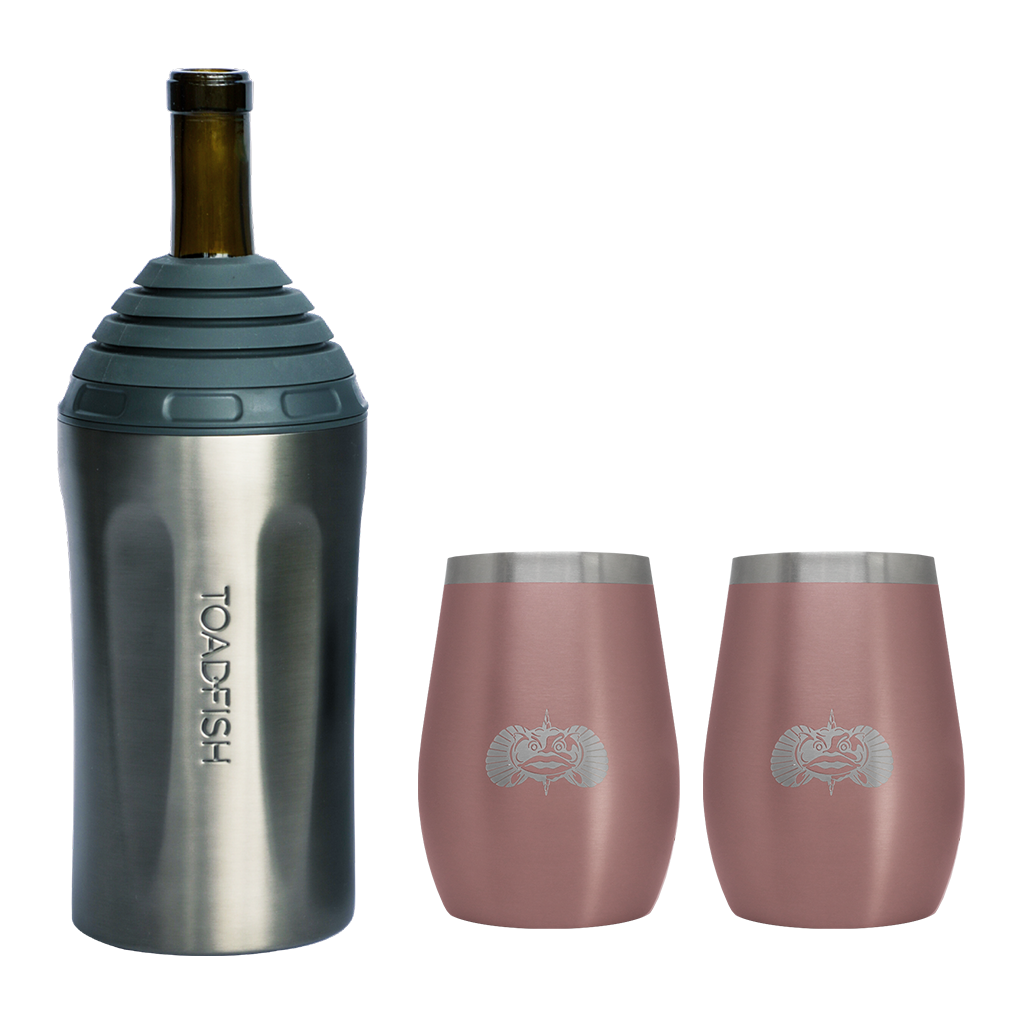 Wine Chiller + Tumbler Gift Sets - Toadfish - Drinkware Sets