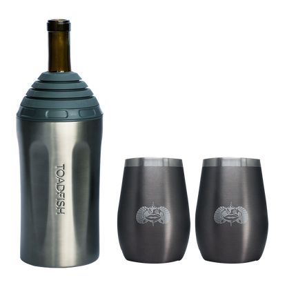 Wine Chiller + Tumbler Gift Sets - Toadfish - Drinkware Sets