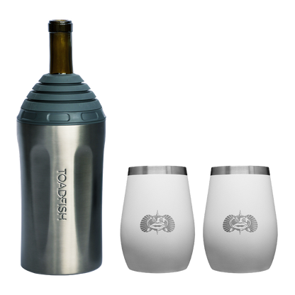 Wine Chiller + Tumbler Gift Sets - Toadfish - Drinkware Sets