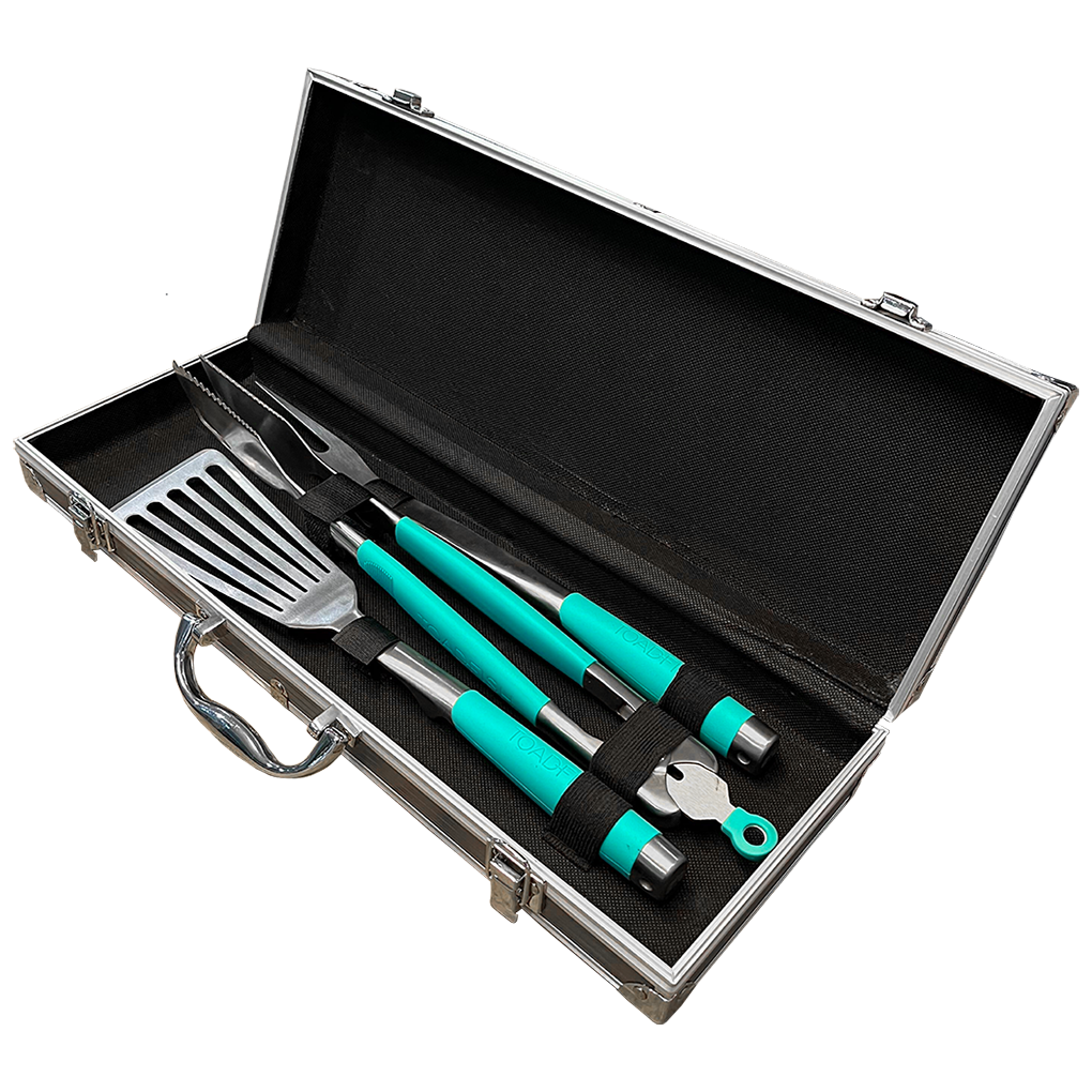 Ultimate Grill Set + Case Kitchen Tools & Utensils Toadfish 