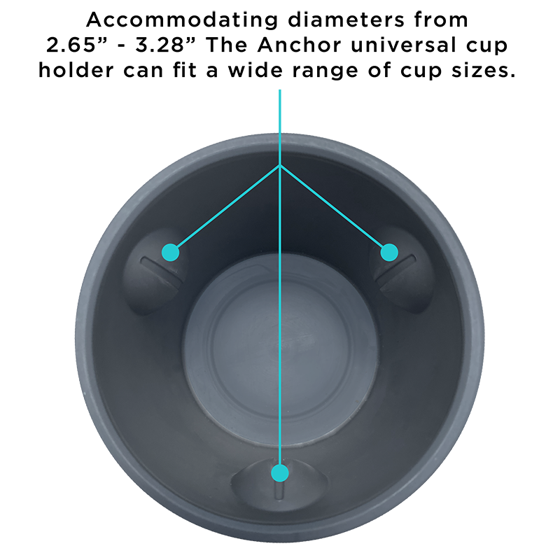 The Anchor-Non-Tipping Cup Holder Cup Holder Toadfish 