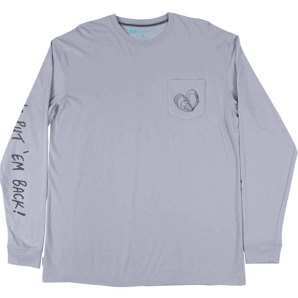 Oyster Lungs LS Tee Apparel Toadfish