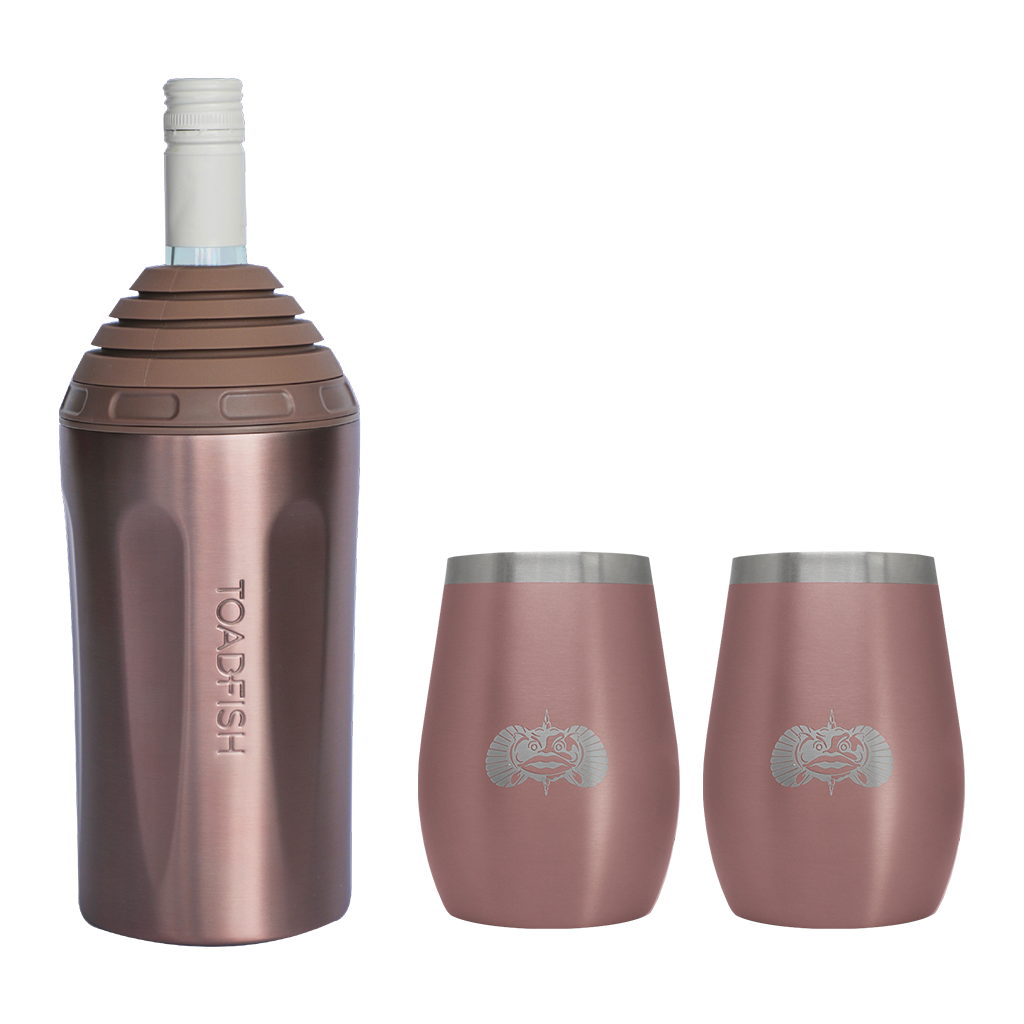 Wine Chiller + Tumbler Gift Sets - Toadfish - Drinkware Sets