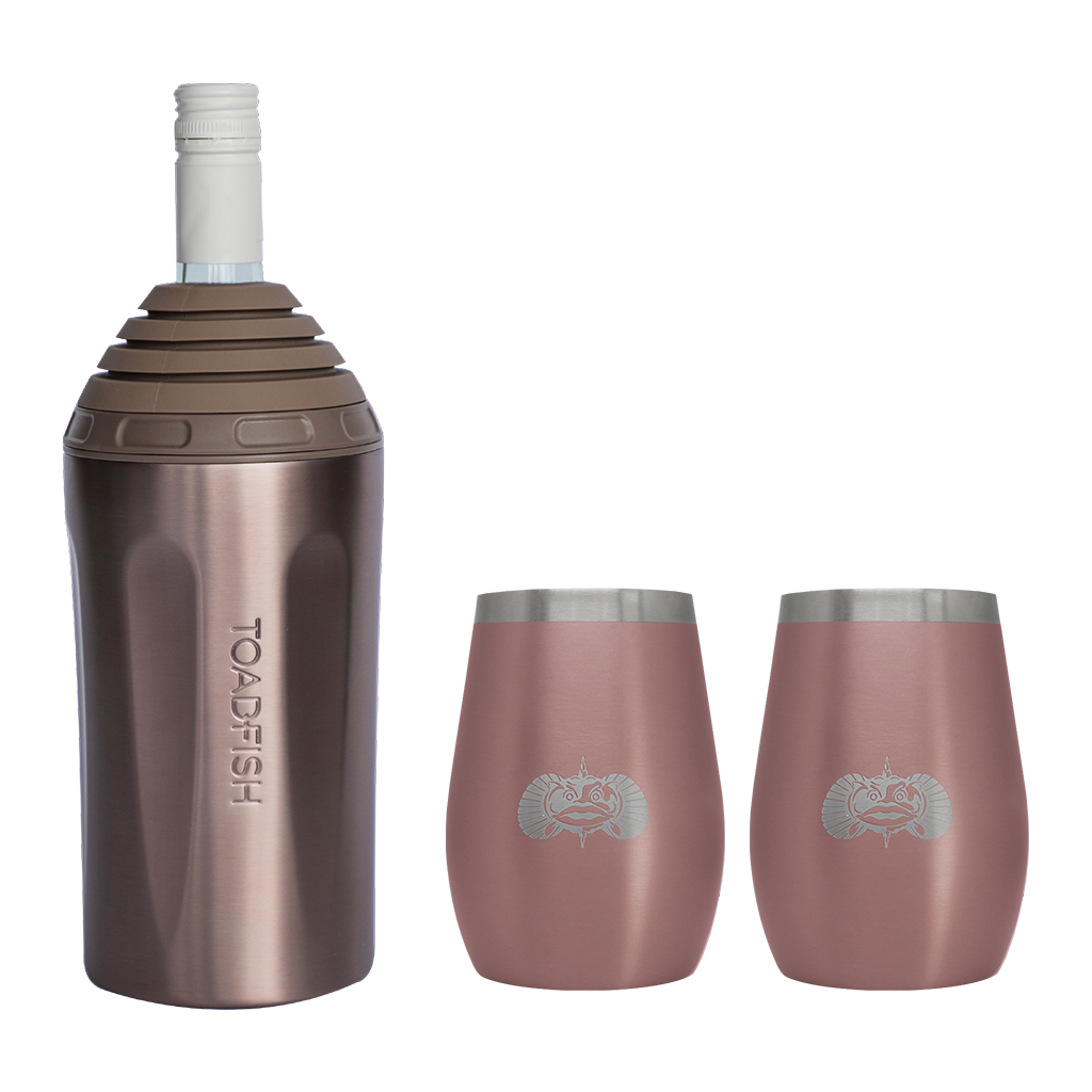 Wine Chiller + Tumbler Gift Sets - Toadfish - Drinkware Sets