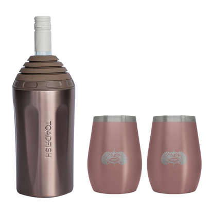Wine Chiller + Tumbler Gift Sets - Toadfish - Drinkware Sets