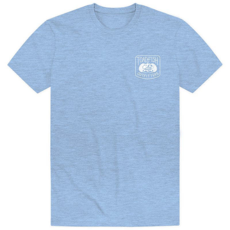 Toadfish Blue T-shirt Apparel Toadfish 