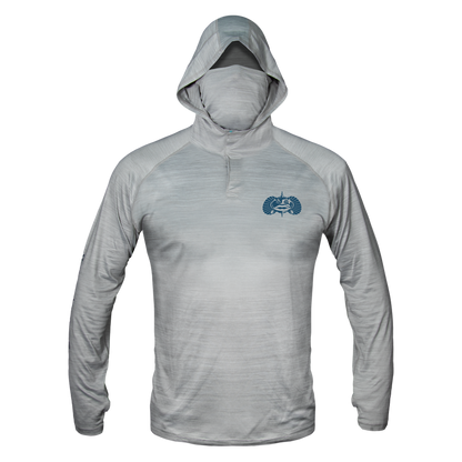 Technical Performance Hoodie Apparel Toadfish Small Heather Grey 