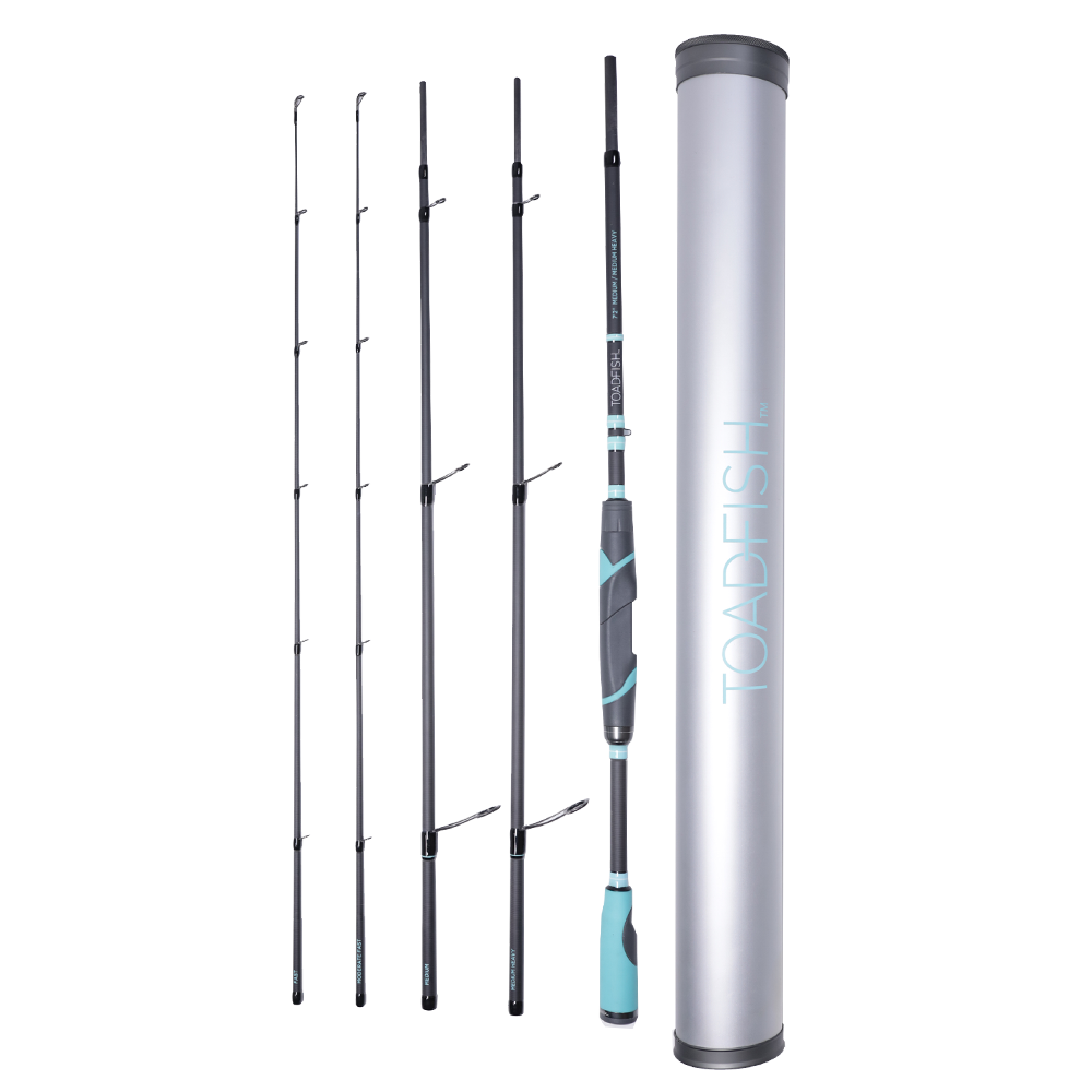 Stowaway Travel Spinning Rods Fishing Rods Toadfish 