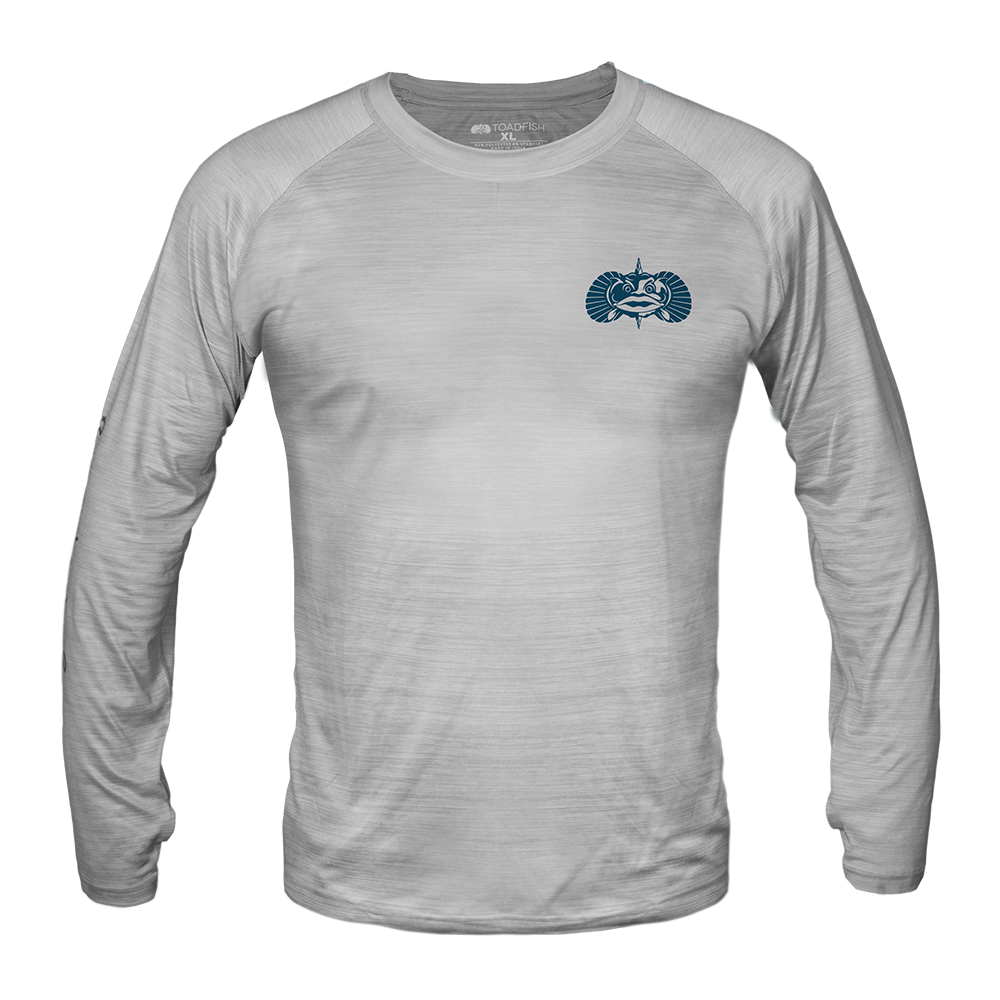 Technical Performance Long-Sleeve Apparel Toadfish Small Heather Grey