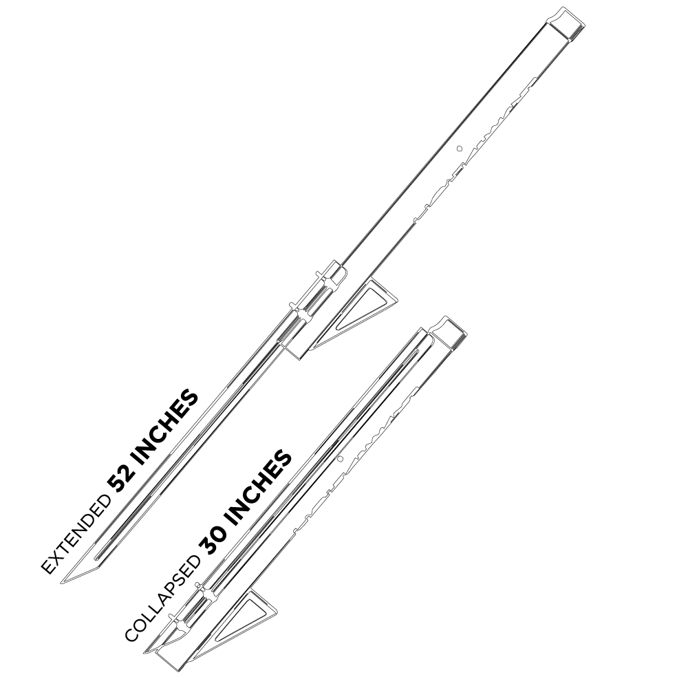 Stowaway Surf Spike - Toadfish - Fishing Rods